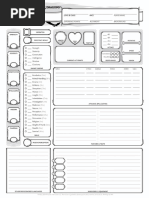 Forgedanvil D D 5e Character Sheet Printable V1 53 English Pdf Grappling Role Playing Games