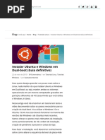Instalar Ubuntu e Windows Em Dual-boot (Guia Definitivo)