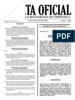 Gaceta Oficial Número 40.923 PDF