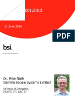 BSI ISO IEC 27001 Live Transition Webinar June2014