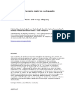 Padrões de Aleitamento Materno e Adequação Energética