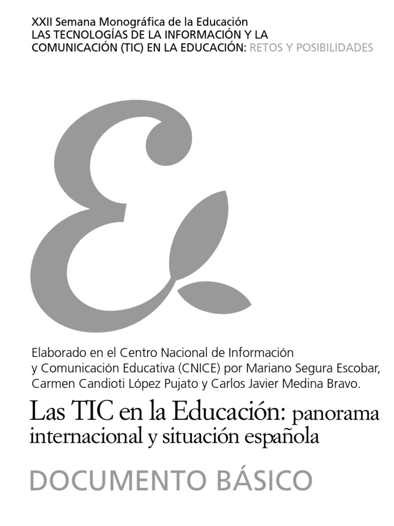 TIC en Educación: Retos y Oportunidades | PDF | Tecnología de ...