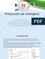 Producción de Hidrógeno