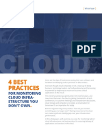 4 Best Practices For Monitoring Cloud Infrastructure