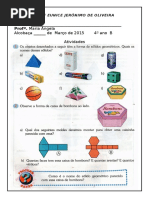 4º Ano - Sólidos Geométricos