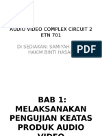 Bab 1 Melaksanakan Pengujian Keatas Produk Audio Video 1