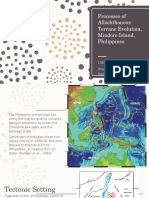 Processes of Allochthonous Terrane Evolution, Mindoro Island