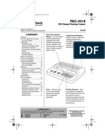 Radio Shack Pro-2018 PDF