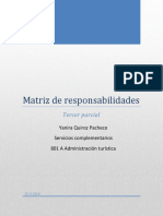 Matriz de Responsabilidades