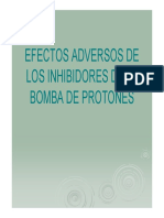 Efectos Adversos de Los Inhibidores de La Bomba de Protones