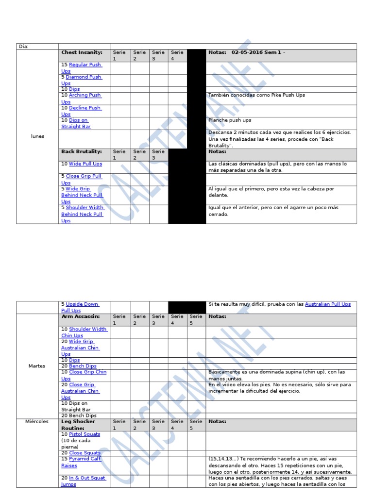 Plan de Entrenamiento 30 Días PDF