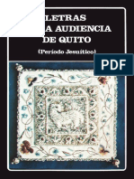 AAVV - Letras de La Audiencia de Quito