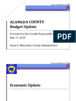 Alameda County Budget Update 5/17/10