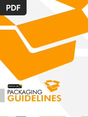 Daraz Packaging Guidelines