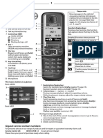 Gigaset A420/A420A: The Handset at A Glance