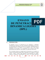 Ensayo de Penetracion Dinamica Ligera (DPL) : Corte Directo