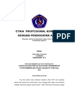 Etika Profesional Konseling Dalam Pendekatan Agama