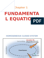 Fundamental Equations