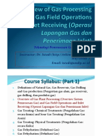 Overview Inlet Receiving Gas Plant Processing