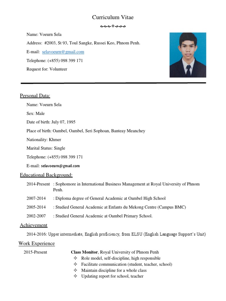 CurriculumVitae (1)234567.pdf Cambodia Association Of Southeast
