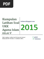 Download Kumpulan Soal UKK PAI Kelas 5 by Jeffry W Widodo SN315660831 doc pdf