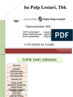 Presentasi Toba Pulp Lestari Univeristas Jambi