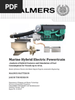 Marine Hybrid Electric Powertrain Chalmers Master Thesis Mattsson Thordsson 2010