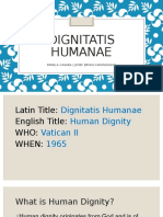 Dignitatis Humanae: Pamela Cagara - Josef Bryan Caronongan