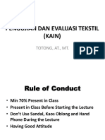 Pengujian Dan Evaluasi Kain PDF