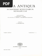Actaantiqua - 28 (1980) | PDF | Science | Geography
