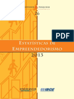 Estatísticas de Empreendedorismo