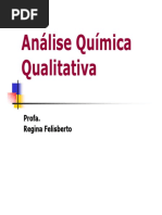 analise quimica qualitativa