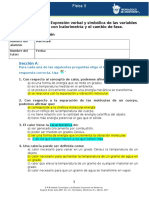 MII-U2 - Actividad 1. Expresión Verbal y Simbólica de Las Variables Relacionadas Con La Calorimetría y El Cambio de Fase