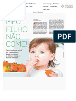 Meu Filho Não Come