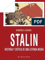 Doménico Losurdo - Stalin, Historia y Crítica de Una Leyenda Negra PDF