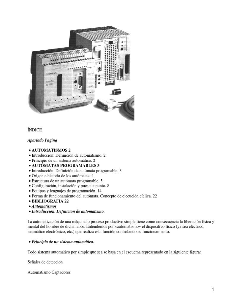 Automatas Programables | PDF | Programa de computadora | Programación