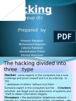 Hacking: Group (6) Prepared by