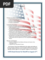 Download Dave Horner for Sheriff Flyer by Mike Leach SN315697988 doc pdf