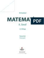 Matematik 5 2. Kitap