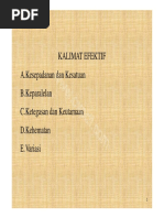 Kalimat Efektif Dri Buku