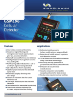 GSM196 Cellular Detector Data Sheet