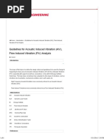 AIV and FIV Analysis Guidelines | PDF | Pipe (Fluid Conveyance) | Valve