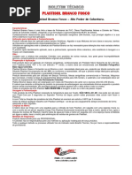 Plastisol Branco Fosco Alto Poder de Cobertura