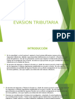 Evasion Tributaria