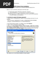 CE5.0 MCS9950 Installation