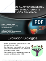 Ramírez Luis. Obstáculos Al Aprendizaje Del Concepto Estructurante Evolución Biológica