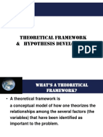 Theoretical Framework N Hypotheses Development