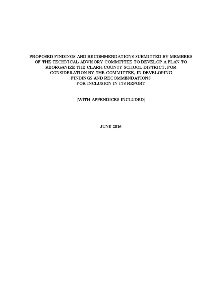 CCSD Reorganization Recommendations | PDF | Arbitration | Employment