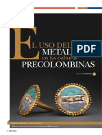 El Uso Del Metal en Las Culturas Precolombinas