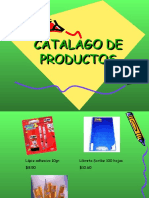 Catalago de Productos